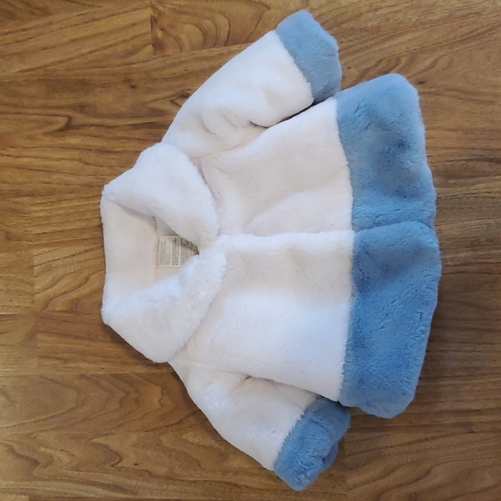 First Impressions NWOT 0-3 Months Plush Soft Baby Coat Fully Lined